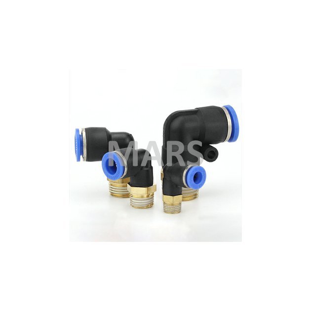 Koleno PA10, G1/2", plast
